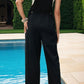 Beautiful Bea Tied Pocketed Spaghetti Strap Overalls