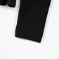 Peplum Scoop Neck Long Sleeve T-Shirt