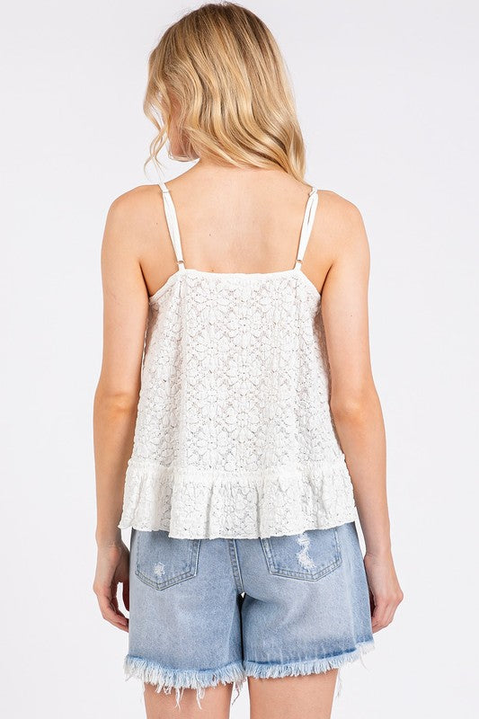 Mittoshop Textured V-Neck Cami