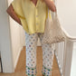 V-Neck Button Up Short Sleeve Cardigan