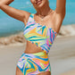 Sandn'Surf Cutout Single Shoulder One-Piece Swimwear