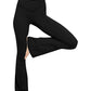 V-Waist Bootcut Long Pants