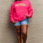 Simply Love Full Size COZY VIBES Graphic Sweatshirt
