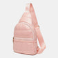 Quilted Adjustable Strap Puffy Sling Bag