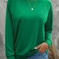 Round Neck Long Sleeve Sweatshirt