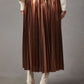 Pleated Midi Skirt