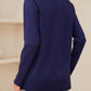 Pocketed Button Up Long Sleeve Cardigan