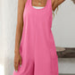 Mandy Pocketed Racerback Wide Strap Romper