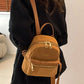 Suede Adjustable Strap Backpack Bag
