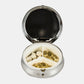 Nicole Lee USA Print Metallic Circular Small Pill Case