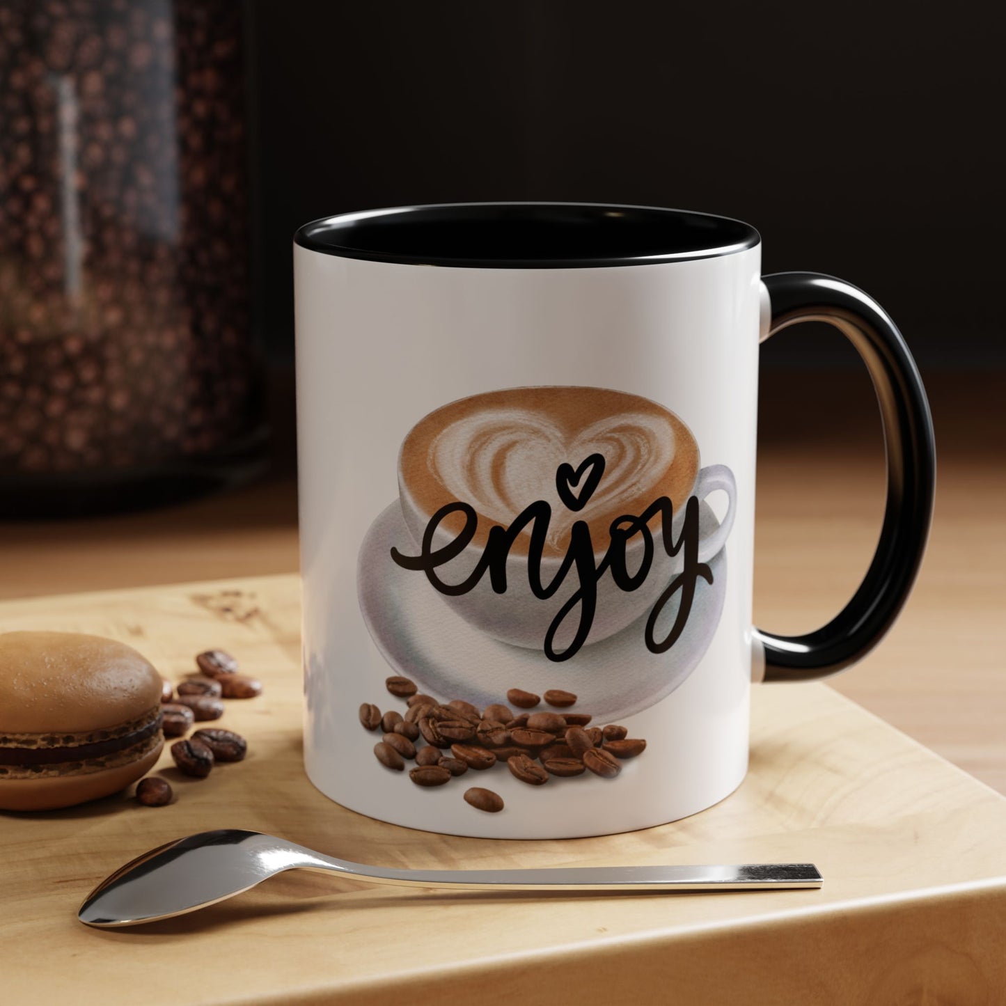 Enjoy Accent Coffee Mug (15oz) | Made to Order