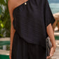 Beautiful Bea Single Shoulder Half Sleeve Romper