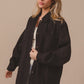 BiBi Button Up Washed Jacket with Pockets - Brand BiBi