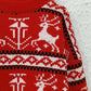 Christmas Element Round Neck Long Sleeve Sweater