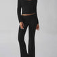 Devine Square Neck Long Sleeve Top and Pants Set