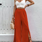 Slit Wide Leg Pants