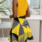 Collared Neck Sleeveless Mini Dress