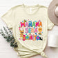 Letter Graphic Round Neck Short Sleeve T-Shirt