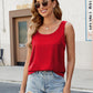 Scoop Neck Sleeveless Top