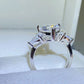 3 Carat Moissanite 925 Sterling Silver Ring