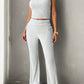Devine Square Neck Tank and Drawstring Pants Set