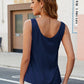 Scoop Neck Sleeveless Top