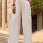 Perfee Tied Wide Leg Pants