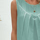 Ruched Round Neck Tank