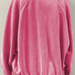 Half Snap Long Sleeve Sweatshirt