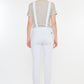 Kancan Distressed Skinny Denim Overalls
