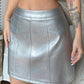 Mini Skirt with Zipper