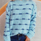 Striped Round Neck Long Sleeve Sweater
