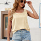 Scoop Neck Sleeveless Top