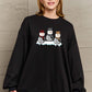 Simply Love Full Size Snowmen Graphic Sweatshirt