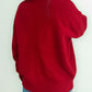 Round Neck Dropped Shoulder Long Sleeve Sweater