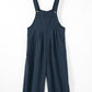 Plaid Wide Strap Wide Leg Overalls