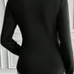 Round Neck Long Sleeve Top