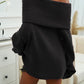 Devine Off-Shoulder Extra-Long Sleeve Sweater