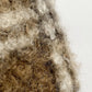 Fuzzy Polyester Mini Handbag with Zipper