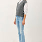 Be Cool Cable Knit V-Neck Sweater Vest