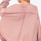 SAGE + FIG Peace Sign Mineral Wash Terry Top