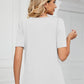 Square Neck Puff Sleeve T-Shirt