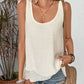 Layered Scoop Neck Wide Strap Tank