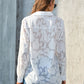 Full Size Collared Neck Long Sleeve Shirt Plus Size