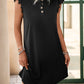 Lace Detail Cap Sleeve Mini Dress