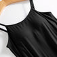 Full Size Scoop Neck Midi Cami Dress with Bra