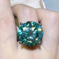 20 Carat Moissanite 925 Sterling Silver Ring