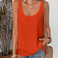 Layered Scoop Neck Wide Strap Tank