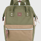 Himawari Water Resistant Canvas Backpack Bag with Side Pockets