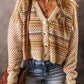 Button Down Long Sleeve Cardigan